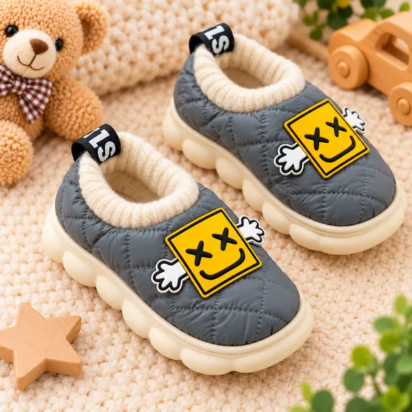 KIDS_QUILTED_WINTER_SHOES_WITH_SMILEY_PATCH