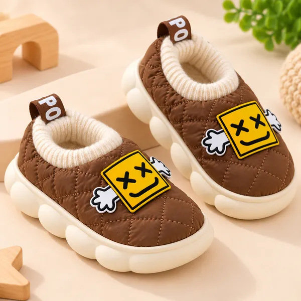 KIDS_QUILTED_WINTER_SHOES_WITH_SMILEY_PATCH