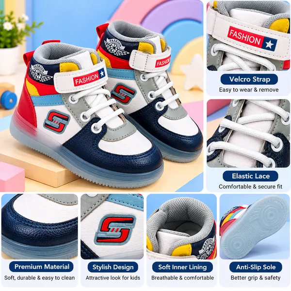 KIDS_RED_WHITE_NAVY_FASHION_HIGH-TOP_SHOES