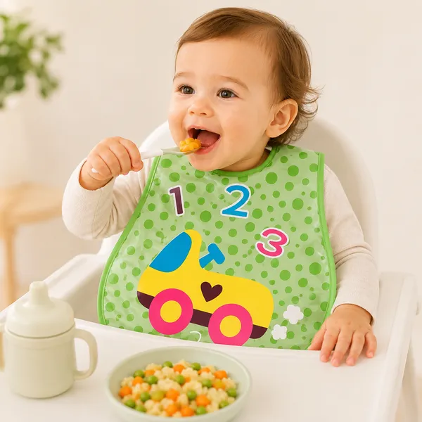 Waterproof_Baby_Feeding_Bib_for_Toddlers_|_Soft_Food_Catcher_Bib_|_Reusable_Weaning_&_Mealtime_Apron