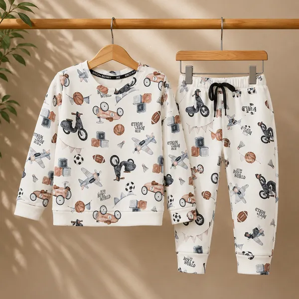 BRO_N_BERRY_KIDS_PRINTED_NIGHT_SUIT_SET_|_FULL_SLEEVE_TOP_&_LOWER