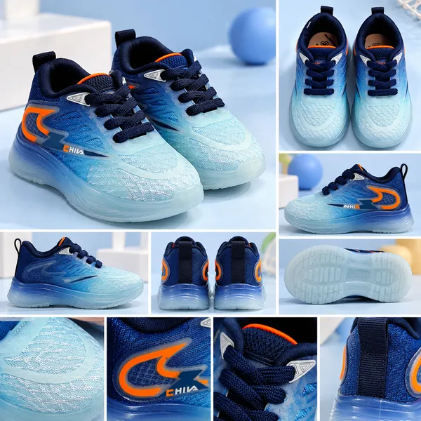 Kids_Blue_&_Orange_Lightweight_Sports_Running_Shoes