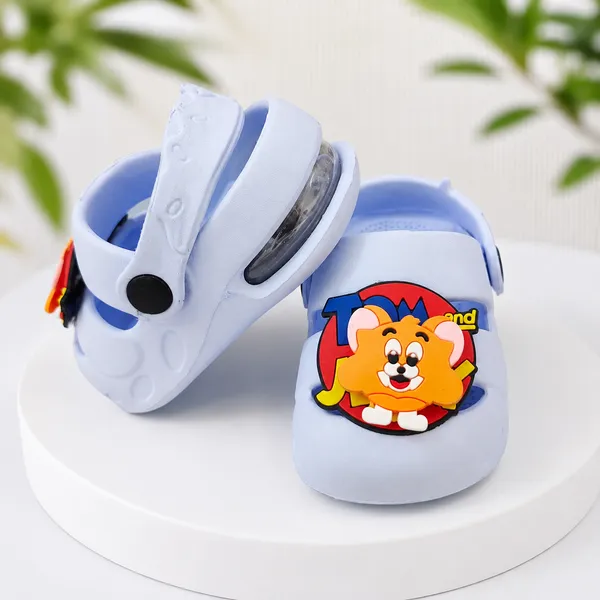 Kids_Ice_Blue_LED_Light-Up_EVA_Clogs_with_Cute_Mouse_Charm