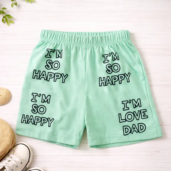 Mini_Donuts_Kids_Cotton_T-Shirt_&_Shorts_Set_I_am_So_Happy_Printed_Co-ord_Outfit