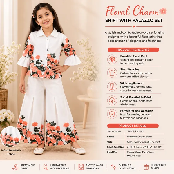 Girls_Floral_Print_Shirt_&_Flared_Plazo_Co-Ord_Set