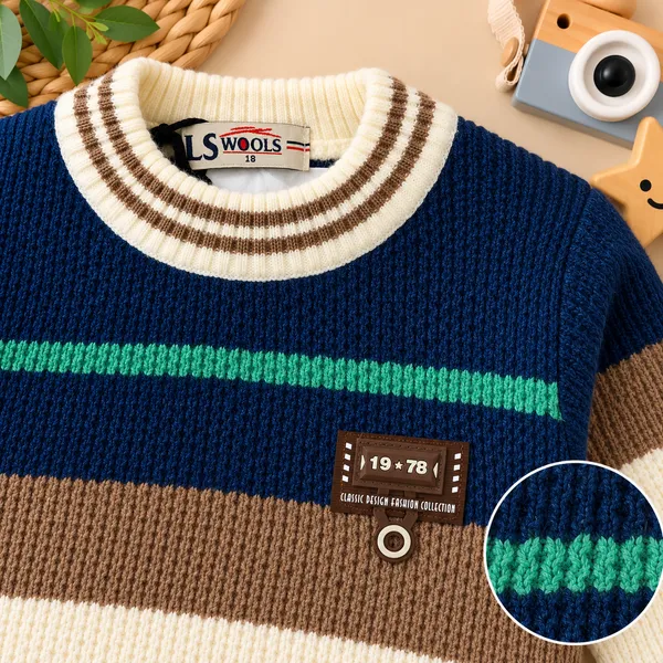 LS_Wools_Boys_Full_Sleeve_Striped_Sweater_With_Cargo_Pants_Set