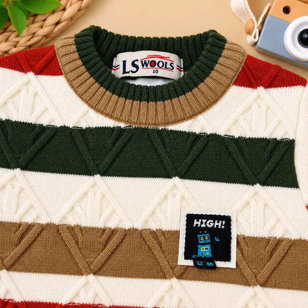 LS_Wools_Boys_Stylish_Full_Sleeve_Sweater_With_Cargo_Pants_Set