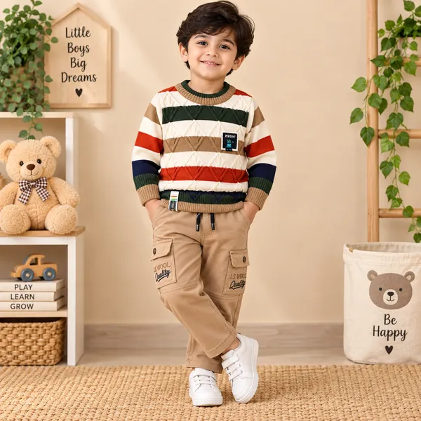 LS_Wools_Boys_Stylish_Full_Sleeve_Sweater_With_Cargo_Pants_Set