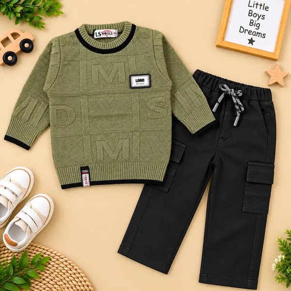 LS_Wools_Kids_Winter_Sweater_&_Cargo_Pants_2_Piece_Set