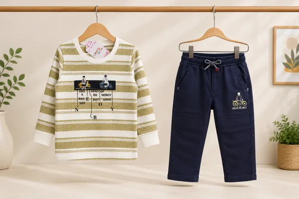GUFFKID_STRIPED_FULL_SLEEVE_T-SHIRT_&_PANT_SET