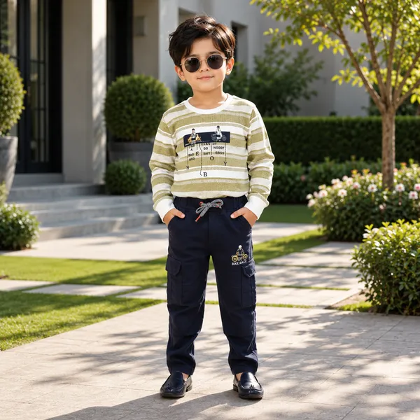 GUFFKID_STRIPED_FULL_SLEEVE_T-SHIRT_&_PANT_SET