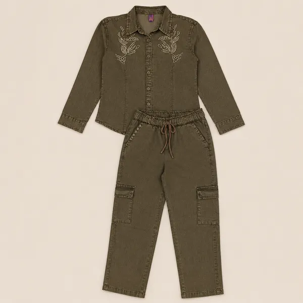 Rich_Rang_Girls_Embroidered_Denim_Co-Ord_Set_–_Shirt_&_Cargo_Pants