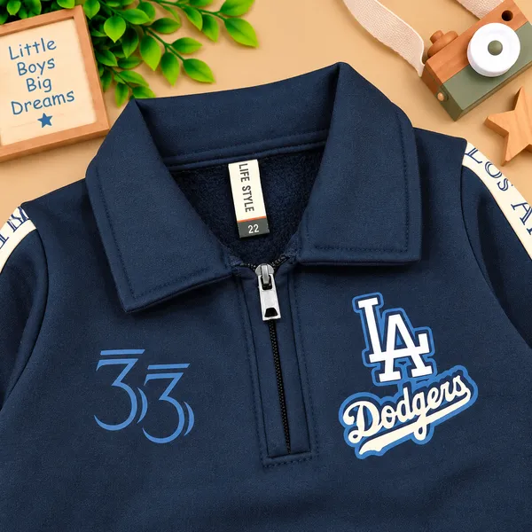Life_Style_Boys_Printed_Half_Zip_Collar_Tracksuit_Set