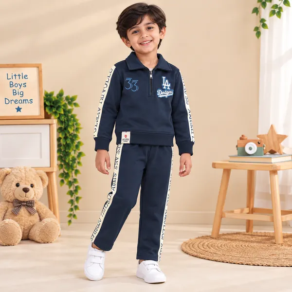 Life_Style_Boys_Printed_Half_Zip_Collar_Tracksuit_Set