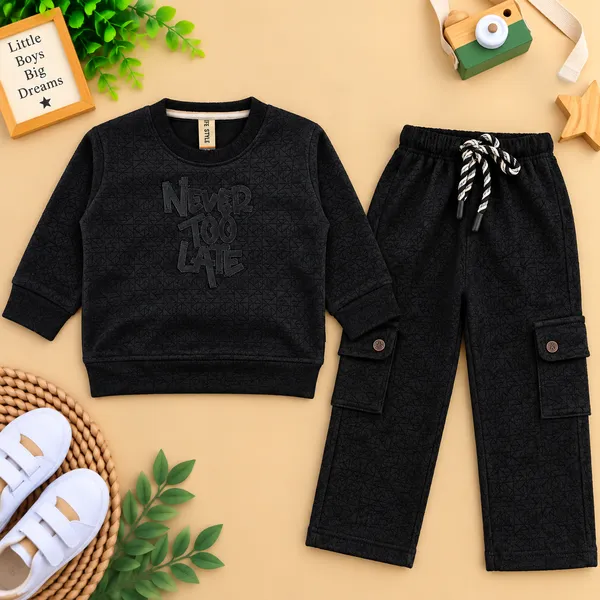 Life_Style_Boys_Printed_Sweatshirt_And_Cargo_Jogger_Set