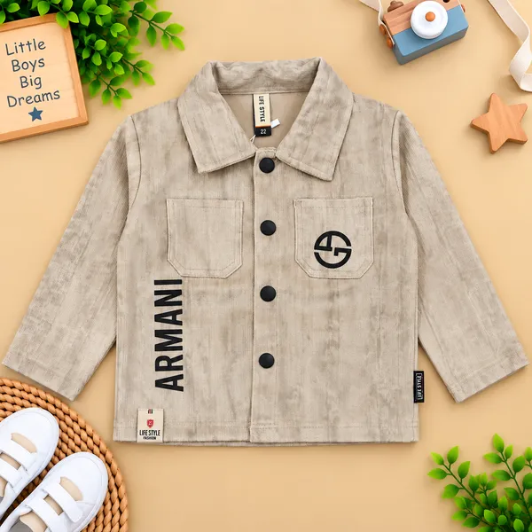 Life_Style_Boys_Textured_Jacket_And_Cargo_Pant_Set