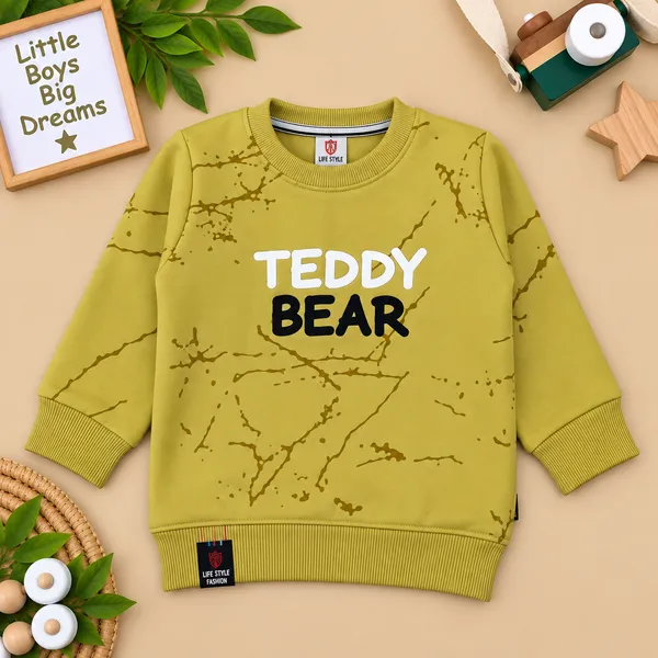 Life_Style_Kids_Teddy_Bear_Printed_Sweatshirt_And_Cargo_Jogger_Set