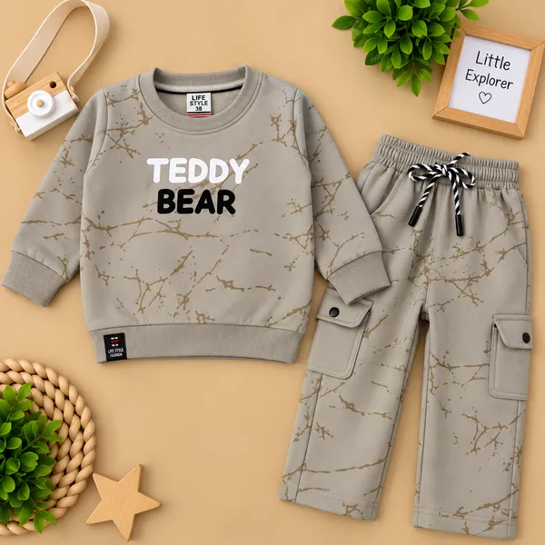 Life_Style_Kids_Teddy_Bear_Printed_Sweatshirt_And_Cargo_Jogger_Set