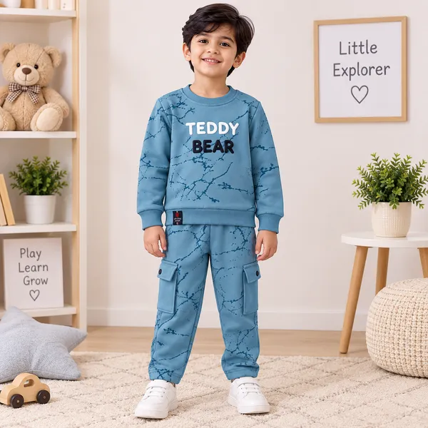 Life_Style_Kids_Teddy_Bear_Printed_Sweatshirt_And_Cargo_Jogger_Set