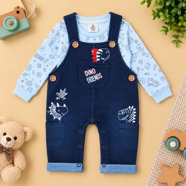 Little_Folks_Baby_Boys_Dino_Friends_Fleece_Overall_Set