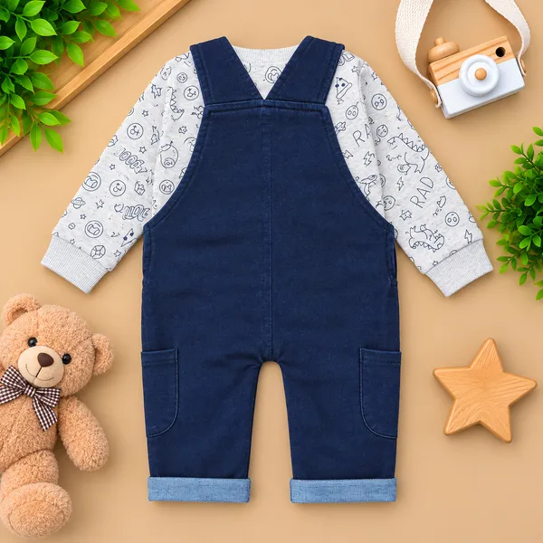 Little_Folks_Baby_Boys_Dino_Friends_Fleece_Overall_Set