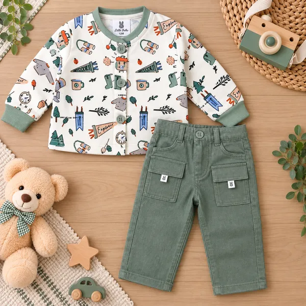 Little_Folks_Boys_Printed_Jacket,_T-Shirt_&_Cargo_Pants_Set