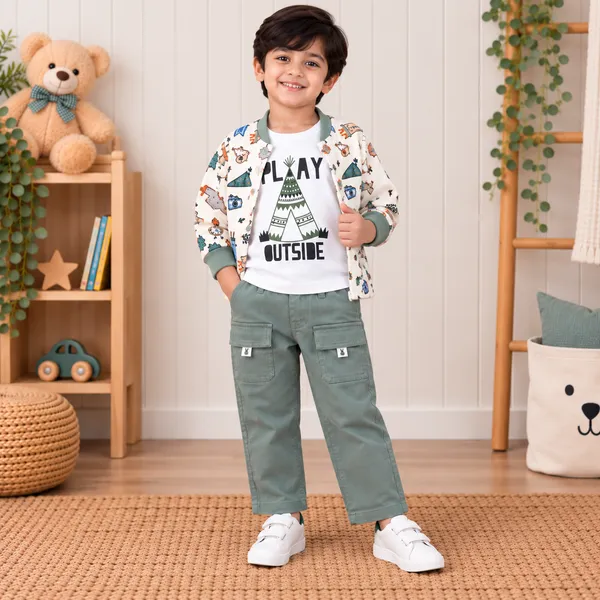 Little_Folks_Boys_Printed_Jacket,_T-Shirt_&_Cargo_Pants_Set