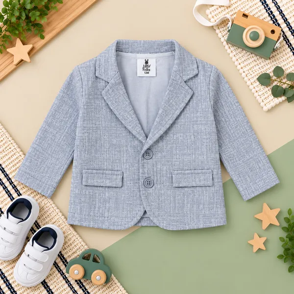 Little_Folks_Boys_Textured_Blazer,_Printed_T-Shirt_&_Pants_Set