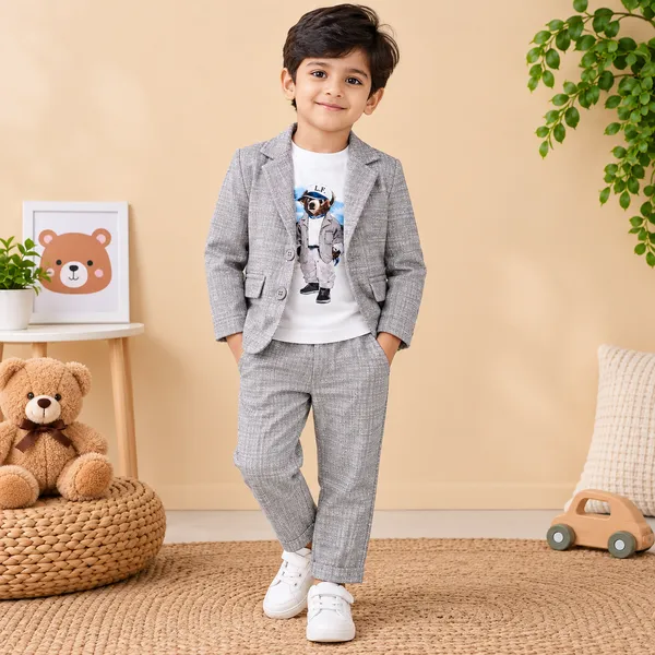 Little_Folks_Boys_Textured_Blazer,_Printed_T-Shirt_&_Pants_Set