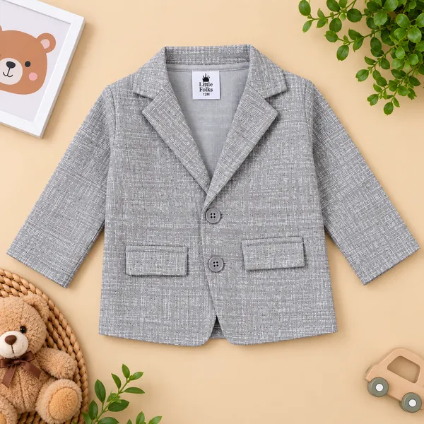 Little_Folks_Boys_Textured_Blazer,_Printed_T-Shirt_&_Pants_Set