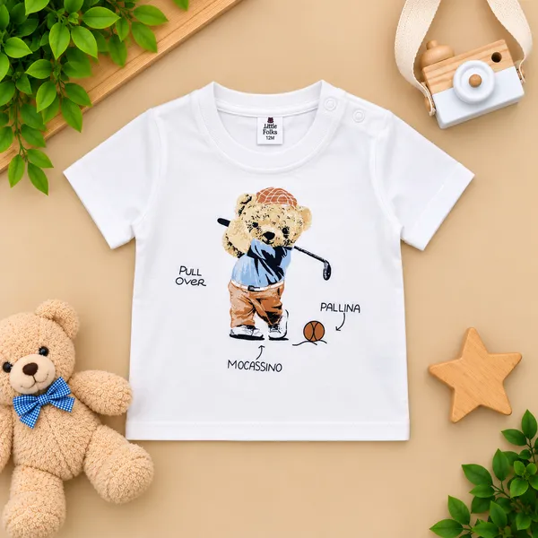 Little_Folks_Cotton_Bear_Print_Checkered_Shirt,_T-Shirt_&_Pant_Set