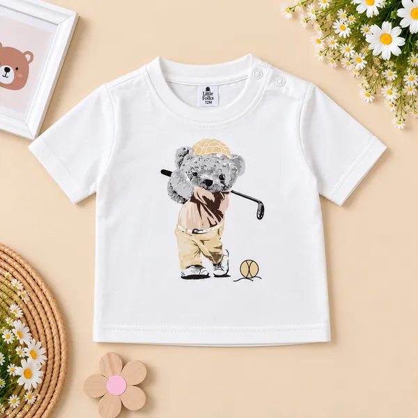 Little_Folks_Cotton_Bear_Print_Checkered_Shirt,_T-Shirt_&_Pant_Set