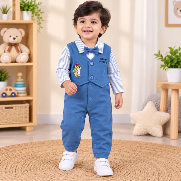 Little_Folks_Cotton_Camping_Theme_Bow_Tie_Romper
