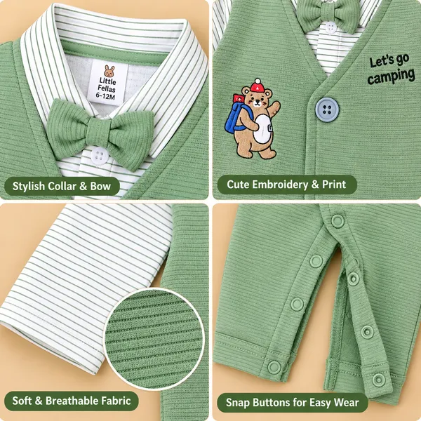 Little_Folks_Cotton_Camping_Theme_Bow_Tie_Romper