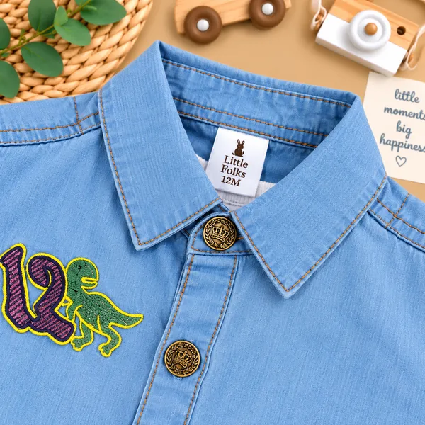 Little_Folks_Cotton_Denim_Jacket,_Printed_T-Shirt_&_Trousers_Set