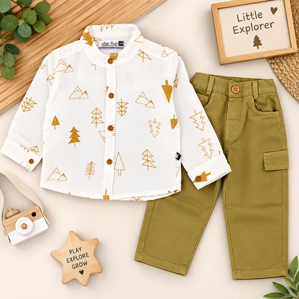 Little_Folks_Cotton_Printed_Shirt_&_Cargo_Pant_Set
