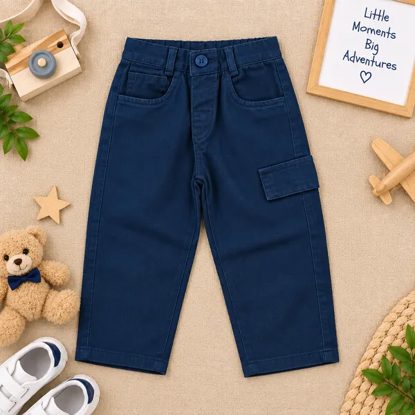 Little_Folks_Cotton_Printed_Shirt_&_Cargo_Pant_Set
