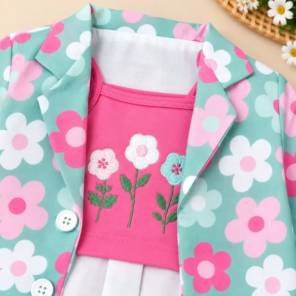 Little_Folks_Girls_Floral_Printed_Blazer,_Top_&_Pants_Set