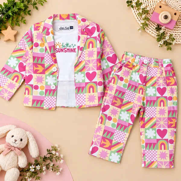 Little_Folks_Girls_Printed_Blazer,_Camisole_&_Pants_Set