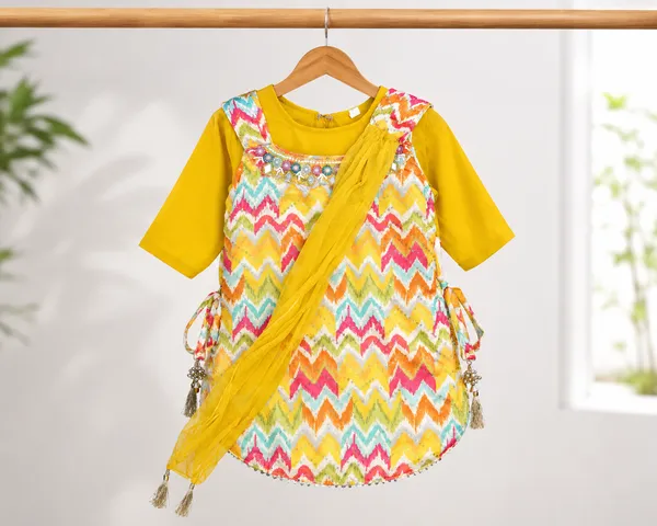 NAINA_ZIGZAG_GLOW_MUSTARD_ETHNIC_SET_(4_PC_SET)