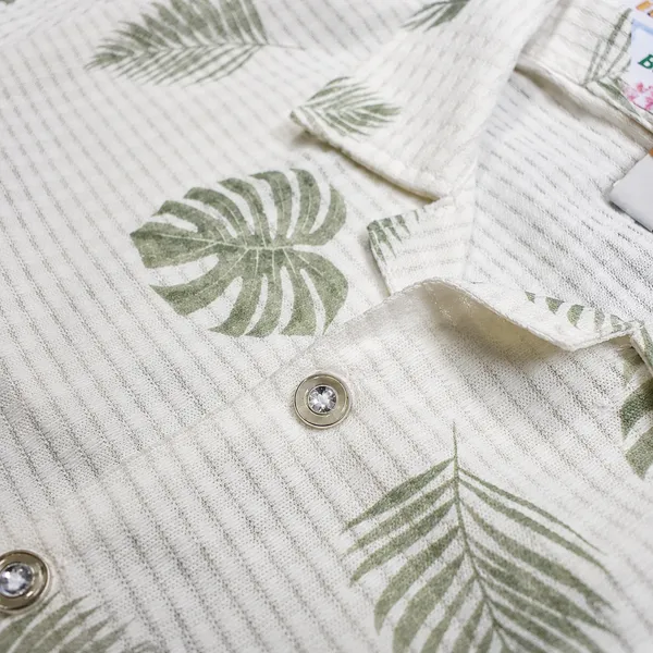 My_First_Hero_Boys_Leaf_Print_Shirt_&_Shorts_Set