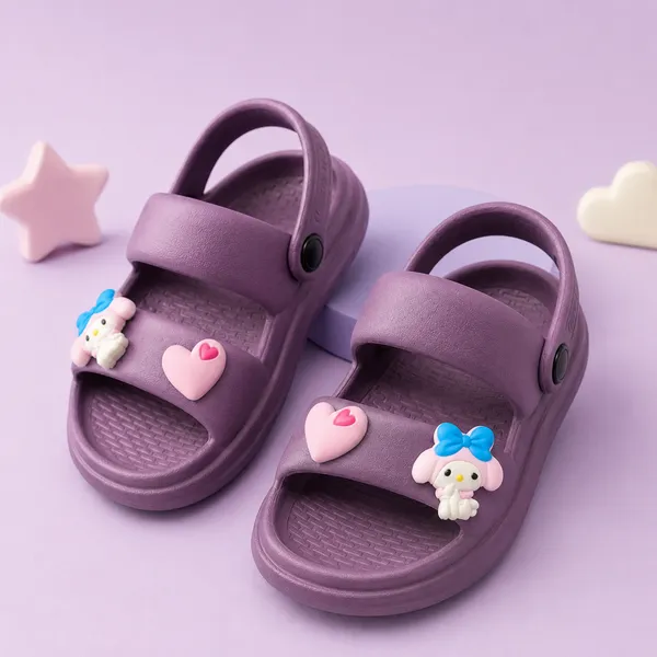Kids_Cute_Cartoon_EVA_Sandals_|_Lightweight_Soft_Cushioned_Anti-Slip_Summer_Sandals_with_Adjustable_Back_Strap_|_Purple_|_Girls