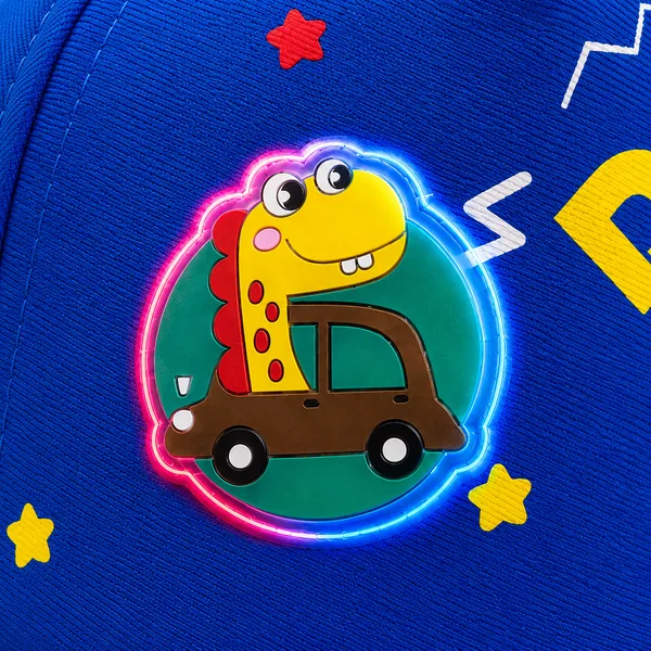 Kids_Cartoon_Cotton_Baseball_Cap_with_Dinosaur_Patch_|_Adjustable_Summer_Cap_|_Blue