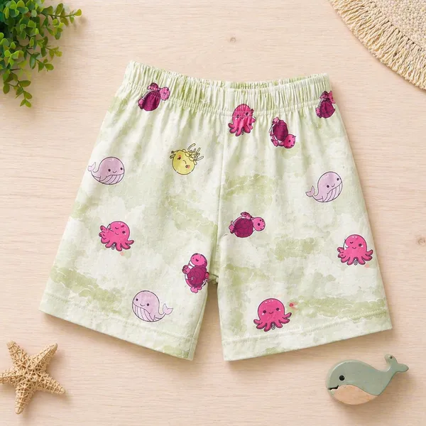 DOLPHIN_CUTE_CARTOON_PRINTED_KIDS_CO-ORD_SET_(T-SHIRT_&_SHORTS_COMBO)_FUN_SUMMER_COLLECTION