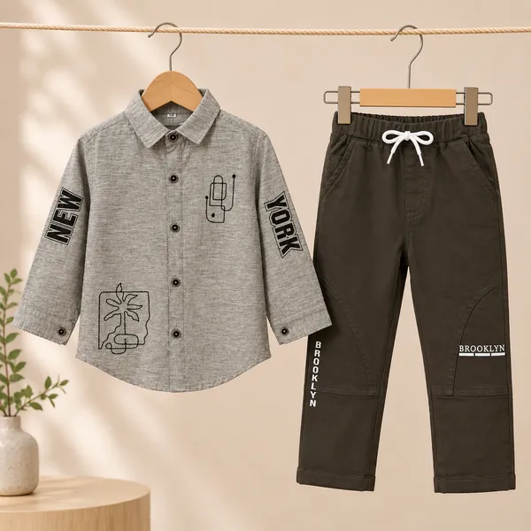 FIRST_HERO_NEW_YORK_BROOKLYN_3-PIECE_BOYS_OUTFIT_SET_(SHIRT_+_T-SHIRT_+_PANT)