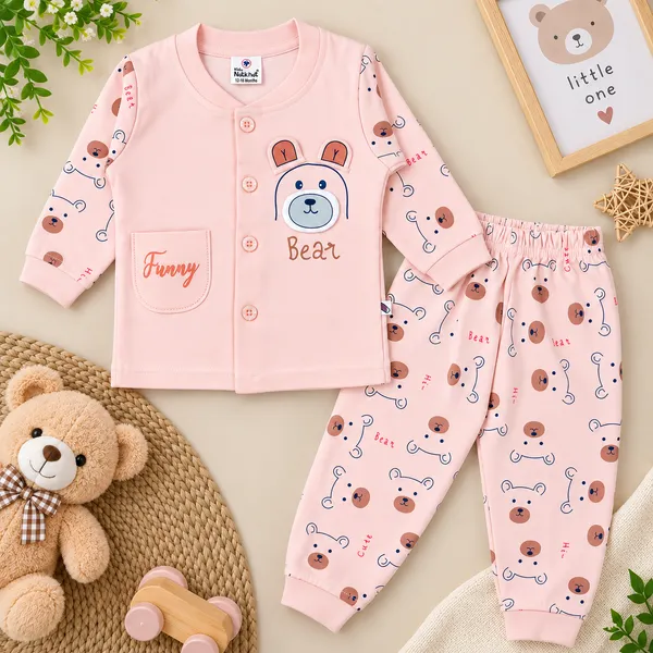 Natkhat_Cute_Bear_Print_Full_Sleeve_T-Shirt_&_Jogger_Set