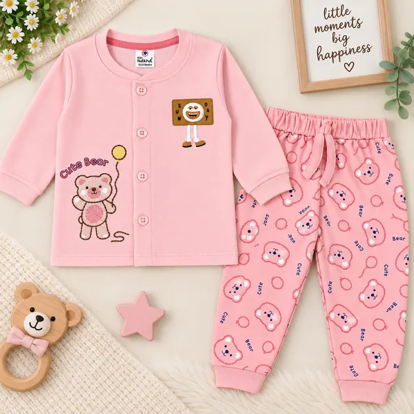 Natkhat_Cute_Bear_Print_Full_Sleeve_T-Shirt_&_Jogger_Set