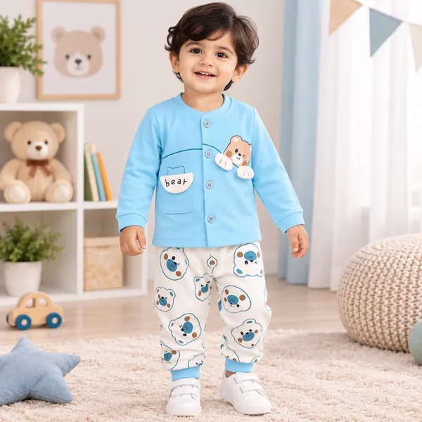 Natkhat_Cute_Teddy_Bear_Print_Full_Sleeve_T-Shirt_&_Jogger_Set