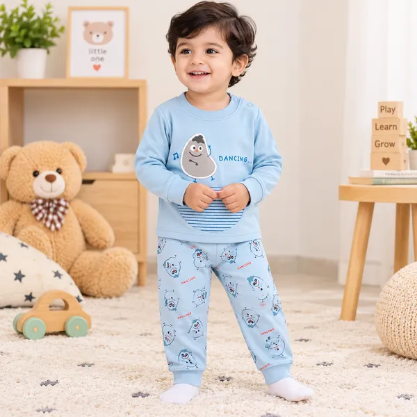 Natkhat_Dancing_Seal_Print_Full_Sleeve_T-Shirt_&_Jogger_Set