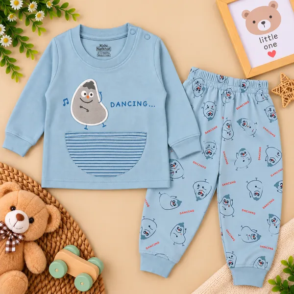 Natkhat_Dancing_Seal_Print_Full_Sleeve_T-Shirt_&_Jogger_Set